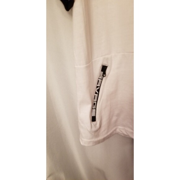 Savage Men's Tee Shirt Size 4X Zipper Pocket Colorblock Design New with Tags - Picture 3 of 8